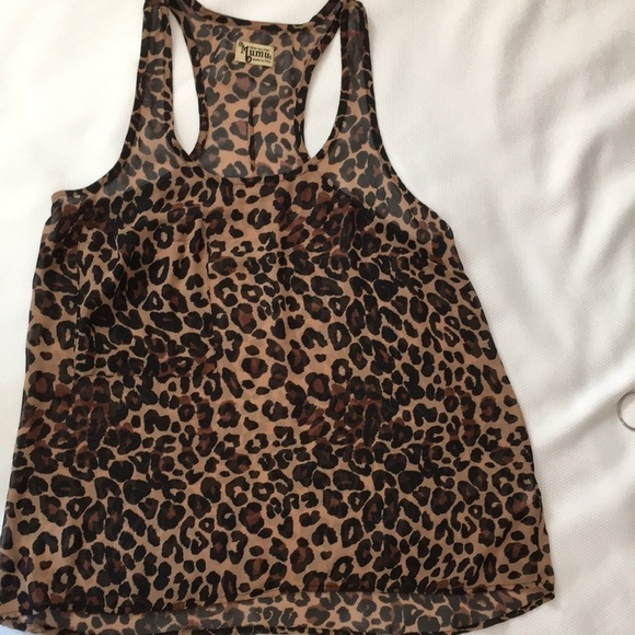 ~3 for $20~ Show Me Your Mumu sheer tank - Picture 2 of 6